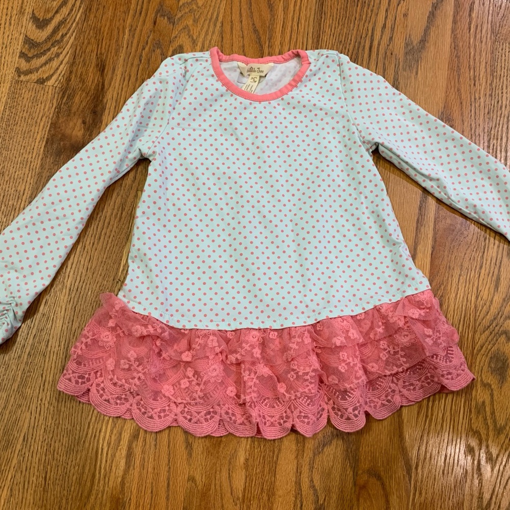 Matilda Jane Ruffle Top size 4